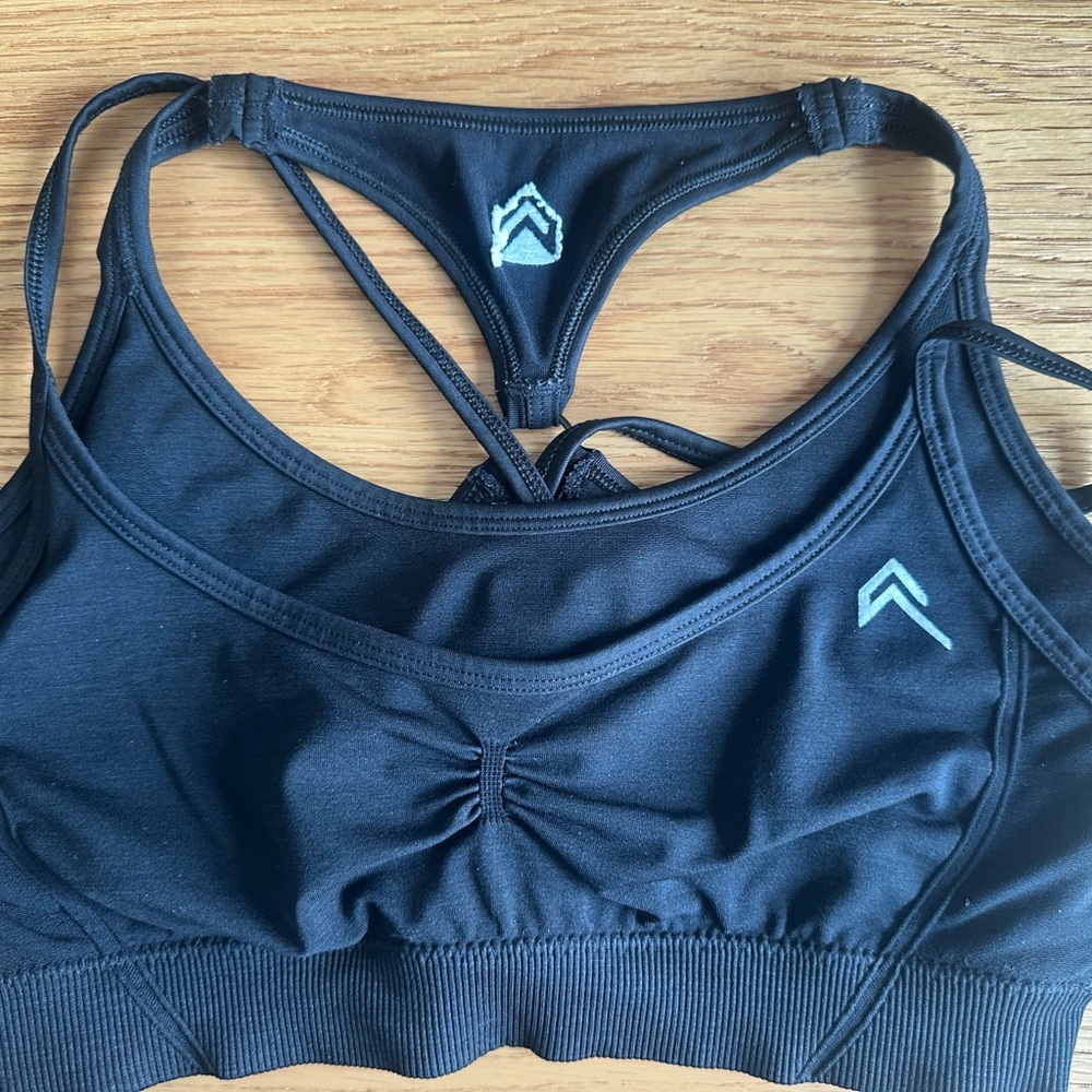Oner Active Effortless Layered Bra : Black M